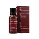 Mystic Moments | Baby Fresh Powder Fragrance Oil - 10ml - Perfect for Soaps, Candles, Bath Bombs, Oil Burners, Diffusers and Skin & Hair Care Items