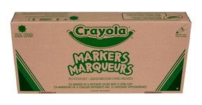 Crayola Broad Line Marker Bulk Classpack, 16 Colours, 256 Count, Arts & Crafts