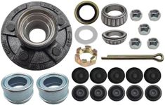 Trailer Idler Hub Kits Fits 3,500 lbs Axle Trailer Parts（ 1 Kit）