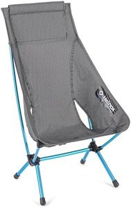 Helinox Chair Zero Highback | Chaise de Camping à Dossier Haut Ultra-légère, Confortable et compacte (Black)