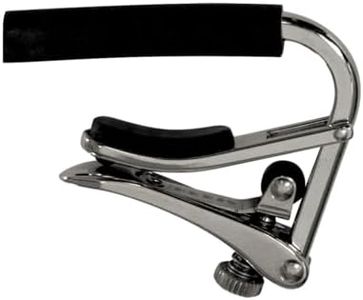 Shubb C1 Standard Acoustic Guitar Capo – Polished Nickel