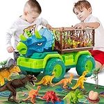 TEMI Dinosaur Truck Toy for Kids 3-