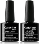 Kanorine Base Coat and Top Coat Gel