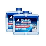 Finish Dishwasher Cleaner, Deep Cleans and Fights Odours, Hygienically deep cleans hidden Grease & Limescales, Pack of 2, 500ml (2 x 250 ml)