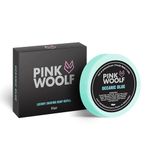 Pink Woolf Shaving Soap Oceanic Blue (REFILL) | Creates A Rich Lather For A Smooth And Comfortable Shave | Suitable For All Skin Types - 50g (Pack Of 1)