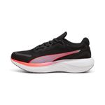 PUMA Unisex SCEND PRO Road Running Shoe, Black-Sunset Glow, 9 UK