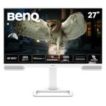 BenQ EW2790U 27” 4K 3840x2160 with 98% P3 colour coverage, exclusive AI Contrast, built-in 2.1 channel speakers with woofer, 1 USB Type-C, 3 HDMI ports, Ergonomic Design, and Eye-Care Technology