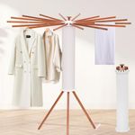 Bootuu Portable Teak Tripod Clothes
