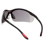 GEARBOX Vision Black Frame Eyewear with Hard Case, Smoke Lens