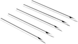 Beauty7 Professional 18G Gauge Individualized Sterilized Steel Piercing Needles Body Art Ear Navel Nipple Tattoo Piercing Tool 5 pcs