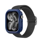 RHINOSHIELD Bumper Case Compatible with Apple Watch Series 11/10 (46mm) | Slim Protective Case, Lightweight and Shock Absorbent - Ultra Marine