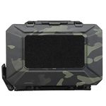 Waterproof Tactical Hunting Equipment Storage Box Safety Case Camera Protective Container Airtight Case with Foam Padded MOLLE Tactical Accessories Organizer Tool Case