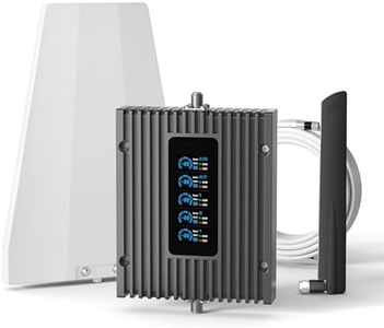 Metarepeater Cell Phone Booster for Home, Covers Up to 3,000 Sq. Ft, Real Time Signal Monitor, Boost 5G 4G LTE for All U.S. Carriers, FCC Approved Cell Signal Booster