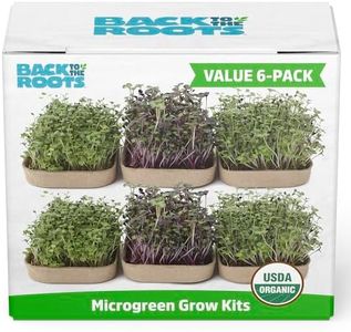 Back to the Roots DIY Microgreen Grow Kit, 6-Grow Variety Pack