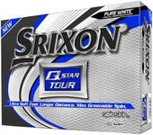 Srixon Q-Star Tour 3 Golf Balls, White (One Dozen)