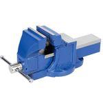 GIZMO Bench Vise, Bench vice, Drill Vise, vice Tools, Cast Iron Bench Vice, Heavy Structure 2 inches (Blue, 50mm Size)