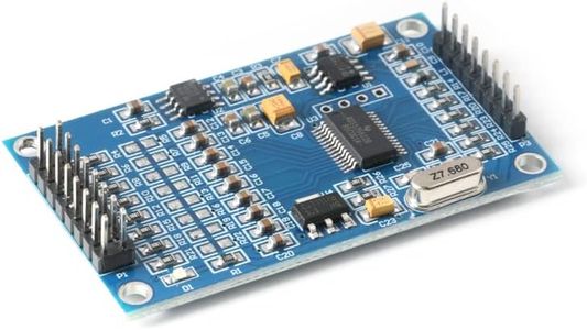 JESSINIE ADS1256 24bit 8 Channel Analog Digital Converter Module ADC Analog to Digital Signal Converters high Precision Acquisition Data Module Board AD Digital Analog Module