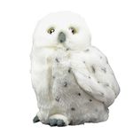 FRANKIEZHOU Realistic Snowy Owl Stuffed Animal-White 7.09",Bird Plush Toy,Soft and Funny,Toy for Boy,Figure Toy,Girl Toys,Gifts for Kids,Baby Gift,Valentine’s Children's Day Gift,Home Decor
