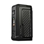 Vandy Vape Gaur-21 Vape Mod [Requires 2 x 21700 Battery - Sold Separately] 5-200W, Durable & Waterproof, OLED Screen, No Nicotine [Carbon Fiber Black]