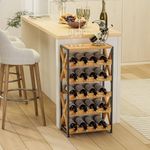 LUMAMU 20 Bottle Wine Rack Freestan