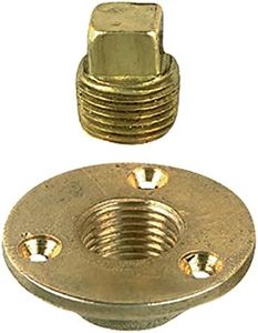 Perko 0714DP1PLB Garboard Drain Plug, brass