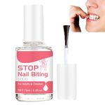 Anti Nail Biting Nail Polish, Stop Nail Repair Nail Varnish, Stop Biting Your Nails, Nail Biting Prevention, Clear Nail Varnish, Nail Biting Treatment For Adults & Children, Fast and Easy Application