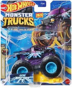 Hot Wheels Monster Trucks New for 2023 1:64 Scale (Electric Bigfoot 6/6 Leading Legends)