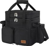 DJ Cable File Bag with Dividers, Gig Bag for Pro DJ Gear, Instrument Accessories