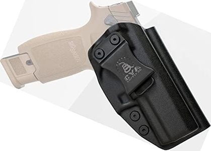 CYA Supply Co. Base IWB Concealed Carry Holster Veteran Owned Made in USA - Fits Sig Sauer P320 Compact/Carry & M18 Black