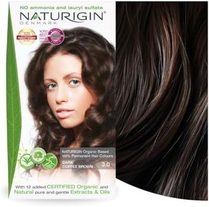 Naturigin Permanent Hair Colour Dark Coffee Brown 3.0 Certified Organic