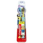 Colgate Kids Extra Soft Toothbrush with Suction Cup, Minions, 2 Count