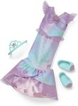 American Girl WellieWishers 14.5-inch Doll 2-in-1 Sparkly Mermaid Outfit with Headband and Ballet Flats, For Ages 4+