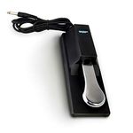 HQRP Universal Sustain Pedal for Casio CTK-491 CTK-496 CTK-571 CTK-573 CTK-591 CTK-593 CTK-671 CTK-691 CTK-691 CTK-700 Keyboard Footswitch