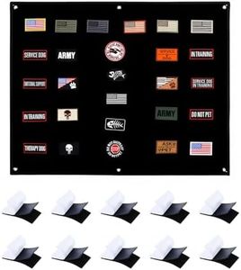 UCEC 27.5 x 33 in Tactical Patch Display Panel Board, Patch Display Board