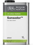 Winsor & Newton Sansodor Low Odor Solvent, 1 liter