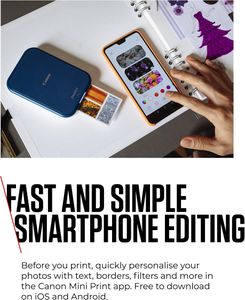 Canon Zoemini 2 Portable Photo Printer – Navy Blue