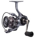 Abu Garcia Spinning Reel, Revo SX Spinning Reels, Predator Fishing, Fresh water Angler, Perch, Pike, Zander, Black/Grey, 6.2:1 Gear Ratio, Robust & Lightweight, 9+1 Bearing Count, 2500