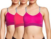 Balanced Tech Ultimate Performance Seamless Sports Bra 3-Pack - pink - M