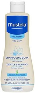 Mustela Baby & Kids Shampoo with 95% Plant-Based Ingredients | Gentle Baby Shampoo for Newborn, Toddler & Children | Babies Hair Shampoo | Tear-Free, Soap-Free – 6.76 fl oz (500 ml)