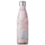 S'well Stainless Steel Insulated Water Bottle - Geode Rose Triple-Layered Vacuum - Double Wall, Keep Drinks Cold for 36 Hours and Hot for 18 - Great for travel, hiking, camping, 17 fl oz