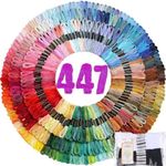 Athena’s Elements Embroidery Thread | Rainbow Themed Embroidery Floss for Friendship Bracelet String, Cross Stitch Thread, Crafting Arts Embroidery Strings, Friendship Bracelet Thread