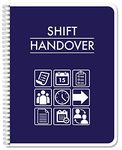 BookFactory Shift Handover Book/Shift Swap Log Book/Logbook - 100 Pages, 8.5" x 11" (LOG-100-7CW-PP(ShiftHandover)-BX)