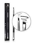 EIGSHOW Eyebrow Brush & Eyeliner Brush, Double Ended Makeup Brush, Angled Eyebrow Brush, Ultra Fine Eyeliner Brush(D104)