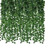 CEWOR 24 Pack 173ft Artificial Ivy 