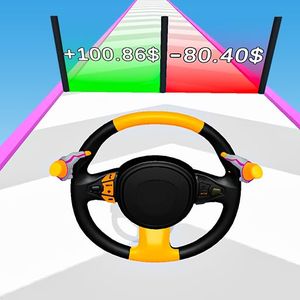 Steering Wheel Car Evolution Rush: Drive to Evolve Car Run Race Master - Shape Shifting Supercar Fun Racing Game