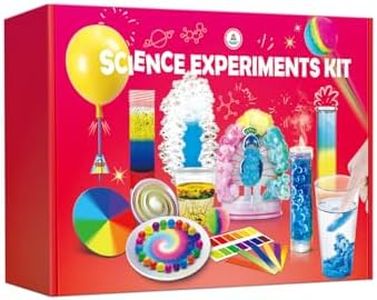 UNGLINGA 40+ Experiments Science Kit for Kids - Chemistry Set, Educational Toy Gift Idea for Boys and Girls Birthday Christmas S.T.E.M Scientific Toy