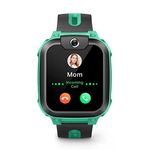 IMOO Watch Phone Z1 Kids Smart Watch, 4G Kids Smartwatch Phone with Long-Lasting Video & Phone Call, Kids GPS Watch with Real-time Locating & IPX8 Water-Resistance (Dark Green)