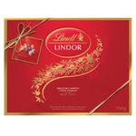 Lindt LINDOR Prestige Milk Chocolate Truffles Gift Box, 250 Grams