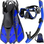 Zenoplige Mask Fins Snorkel Set, Sn