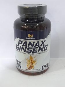 Panax Ginseng Capsules 5190mg - 120 Vegan Capsules - Energy Complex Fadogia Agrestis, Tongkat Ali, Horny Goat Weed, Tribulus Terrestris